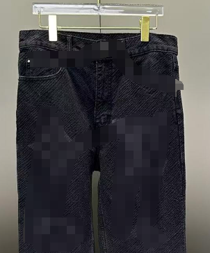 LoomVision Monogram Jeans Premium 1:1 High-Quality Denim